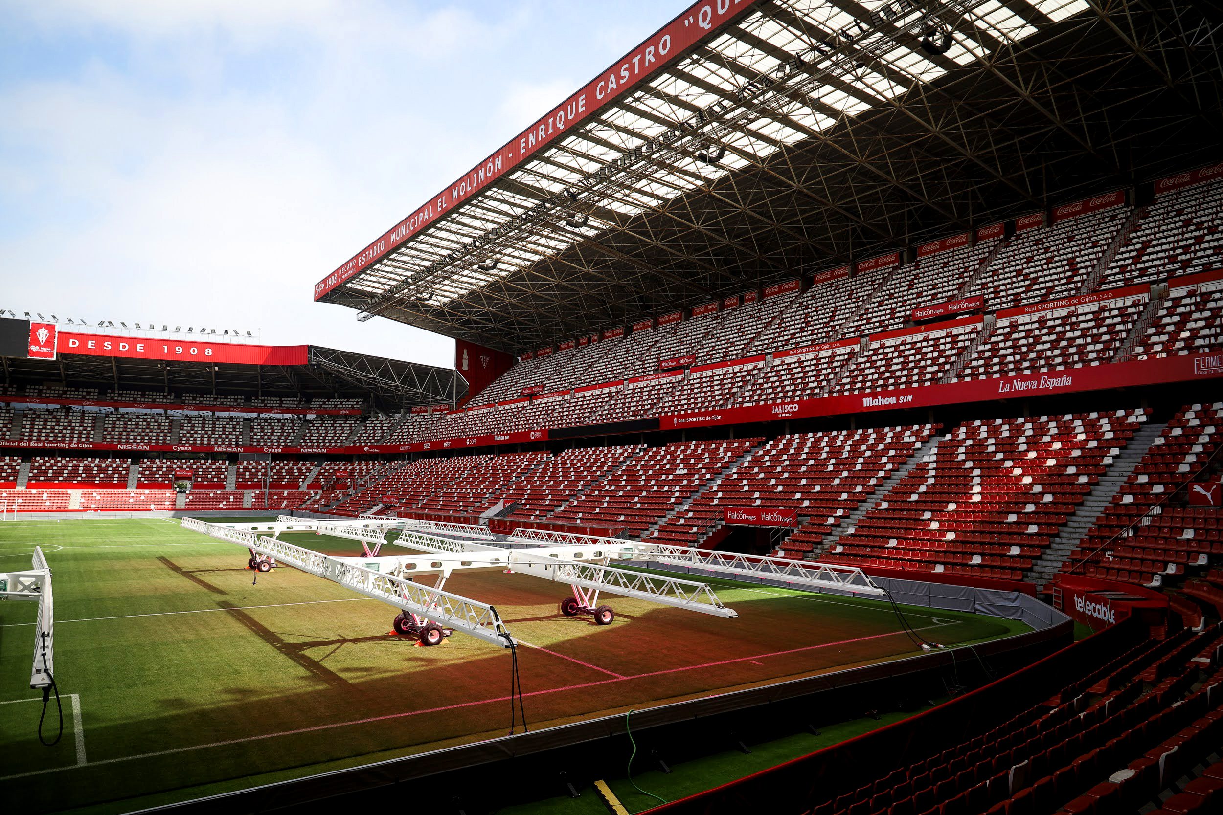 RC Sporting Gijon - LED440 - stadium