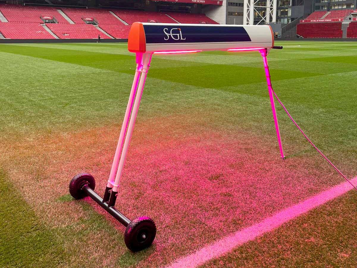 The SGL LED10 at Parken Stadium, home of FC Copenhagen