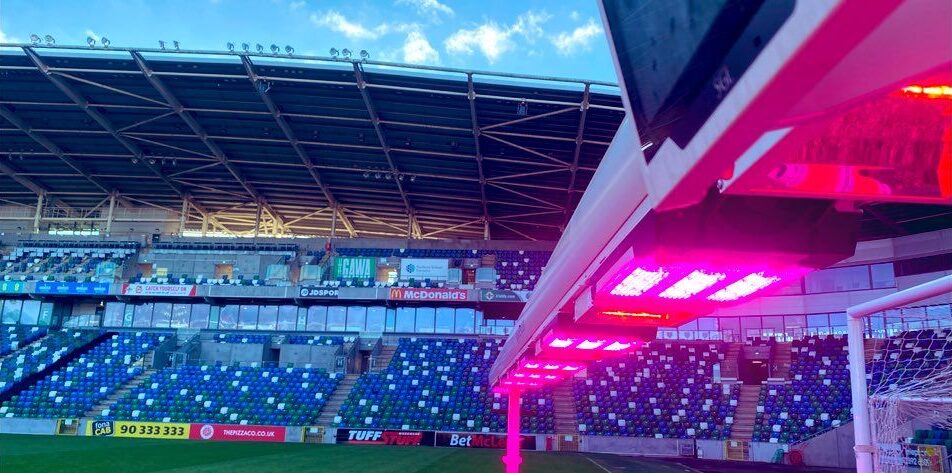 The LED50 grow light system at Windsor Park