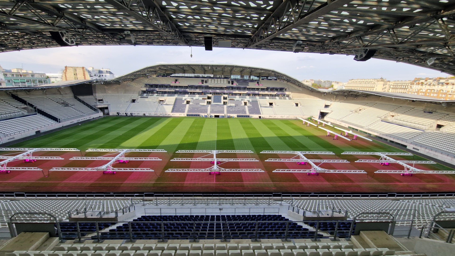 Stade Jean-Bouin, Paris FC.